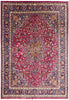 Load image into Gallery viewer, 9.5 x 12.3 Semi-Antique Persian Mashhad Rug #F-6824