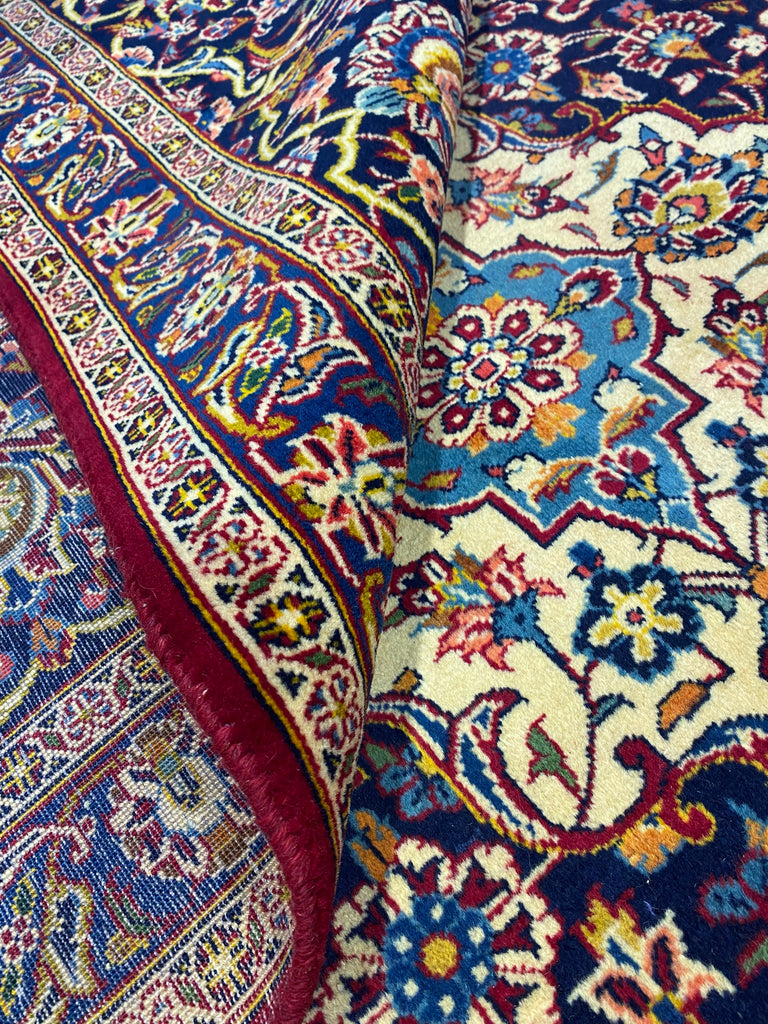 9.8 x 13.6 Persian Classic Kashan Rug #F-6825