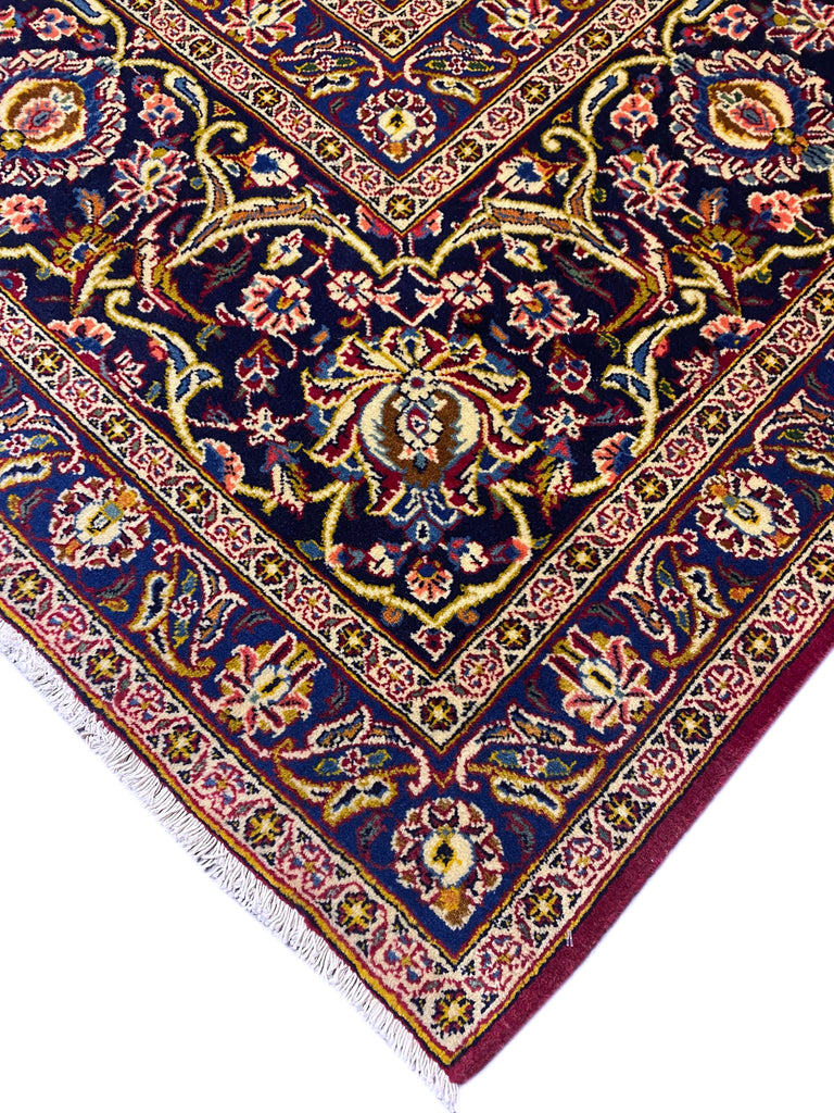9.8 x 13.6 Persian Classic Kashan Rug #F-6825