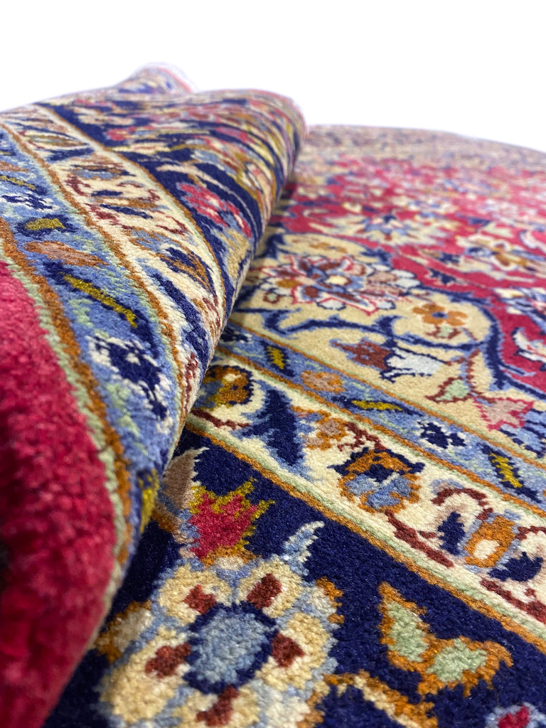 8.5 x 12.3 Classic Persian Kashan Traditional Rug #F-6826