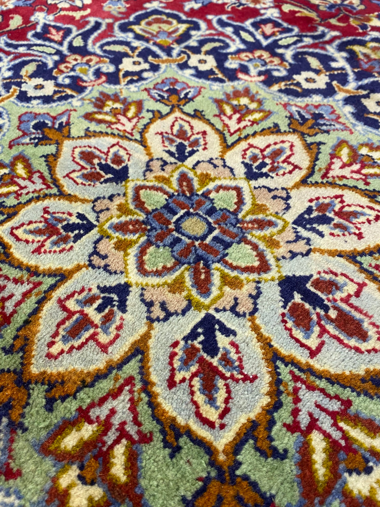 8.5 x 12.3 Classic Persian Kashan Traditional Rug #F-6826