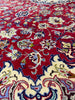 Load image into Gallery viewer, 8.2 x 11.9 Semi-Antique Persian Esfahan Wool Rug #F-6827