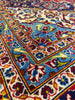 Load image into Gallery viewer, 9.8 x 14.6 Genuine Persian Kashan Rug Traditional Red Blue #F-6832