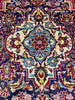 Load image into Gallery viewer, 9.8 x 14.6 Genuine Persian Kashan Rug Traditional Red Blue #F-6832