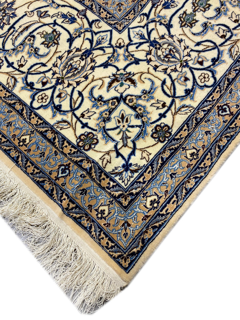 8.9 x 12.8 Super Fine Authentic Persian Nain Rug #B-80008