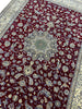 Load image into Gallery viewer, 8.9 x 12.8  Super Fine Authentic Persian Nain Rug  #B-80008