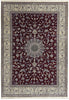 Load image into Gallery viewer, 8.9 x 12.8  Super Fine Authentic Persian Nain Rug  #B-80008