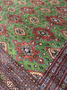 Load image into Gallery viewer, 8.2 x 10.3 Handmade Persian Turkman Bokara Rug GREEN  #F-6847