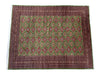Load image into Gallery viewer, 8.2 x 10.3 Handmade Persian Turkman Bokara Rug GREEN  #F-6847