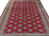 Load image into Gallery viewer, 8.3 x 10.8 New Handmade Pakistan Jaldar Bokara Rug #F-6849