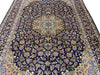 Load image into Gallery viewer, 9.9 x 13.7 Persian Esfahan Najafabad Wool Rug  BLUE #F-6850