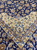 Load image into Gallery viewer, 9.10 x 13.10 Persian Wool Esfahan Blue Rug SALE #F-6851