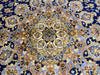 Load image into Gallery viewer, 9.10 x 13.10 Persian Wool Esfahan Blue Rug SALE #F-6851
