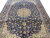 Load image into Gallery viewer, 9.10 x 13.10 Persian Wool Esfahan Blue Rug SALE #F-6851