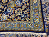 Load image into Gallery viewer, 9.2 x 13 SIGNED Persian Kashan rug BLUE   BIG SALE  #F-6852