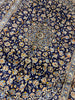 Load image into Gallery viewer, 9.2 x 13 SIGNED Persian Kashan rug BLUE   BIG SALE  #F-6852