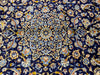 Load image into Gallery viewer, 9.2 x 13 SIGNED Persian Kashan rug BLUE   BIG SALE  #F-6852