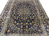 Load image into Gallery viewer, 9.2 x 13 SIGNED Persian Kashan rug BLUE   BIG SALE  #F-6852