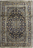 Load image into Gallery viewer, 9.2 x 13 SIGNED Persian Kashan rug BLUE   BIG SALE  #F-6852