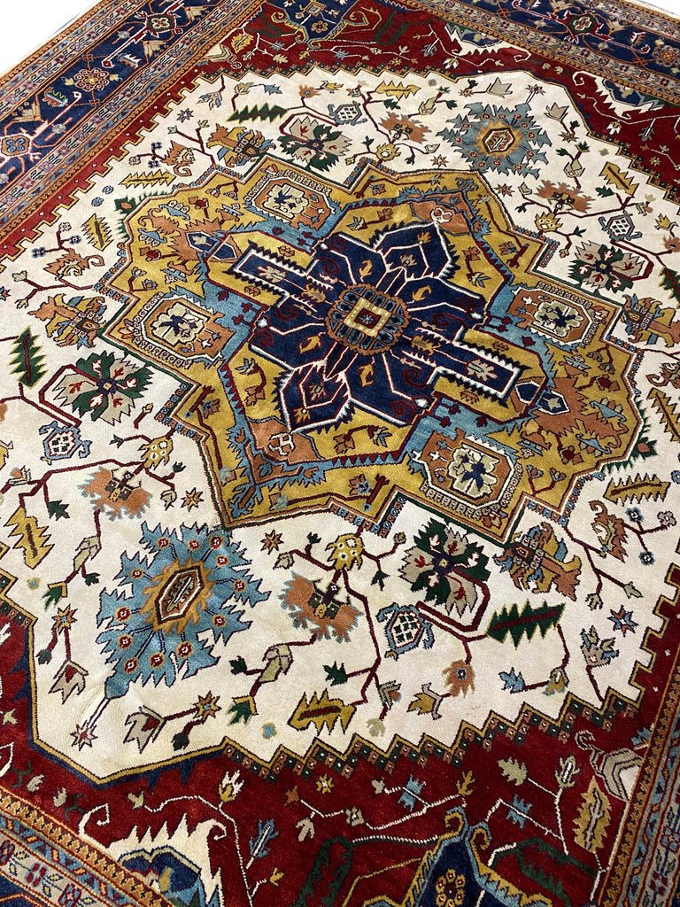 12 x 14.10 NEW Serapi Handmade Large Wool Rug #F-6853