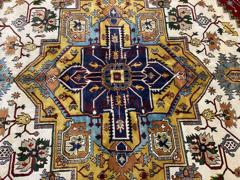 12 x 14.10 NEW Serapi Handmade Large Wool Rug #F-6853