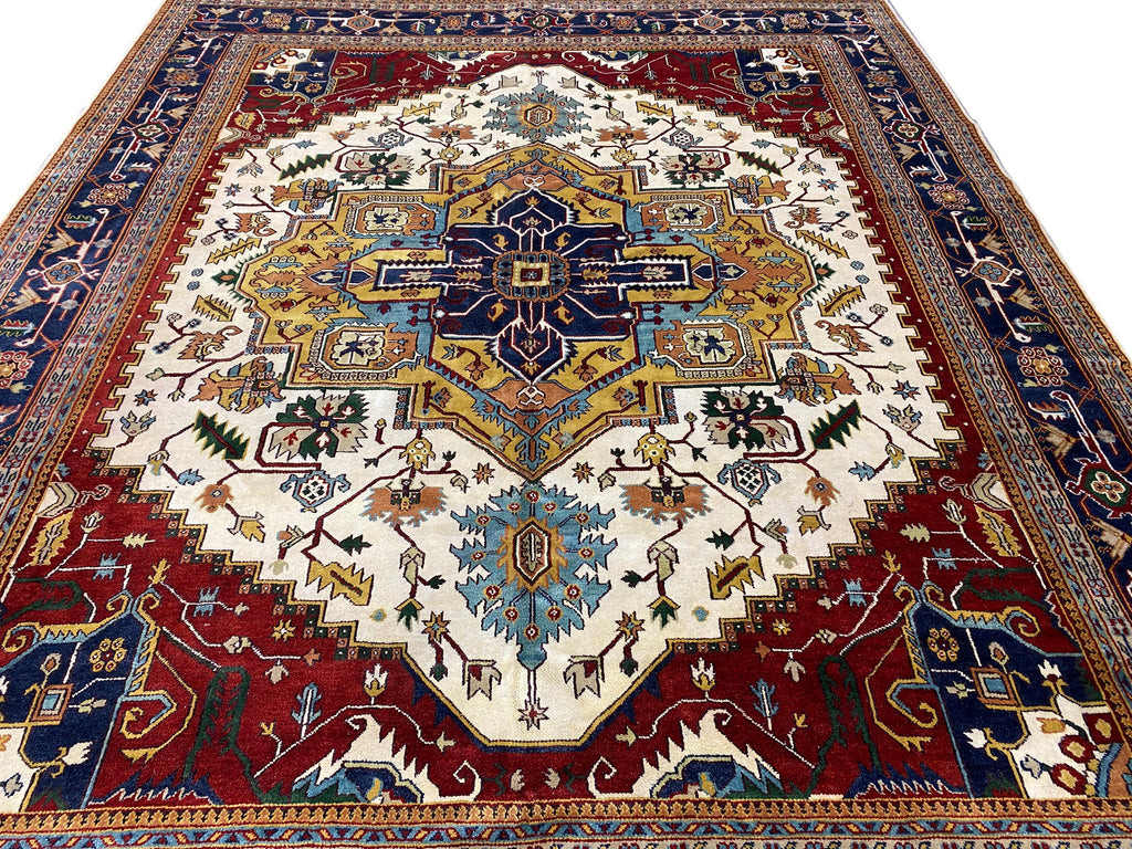 12 x 14.10 NEW Serapi Handmade Large Wool Rug #F-6853