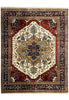 Load image into Gallery viewer, 12 x 14.10 NEW Serapi Handmade Large Wool Rug #F-6853