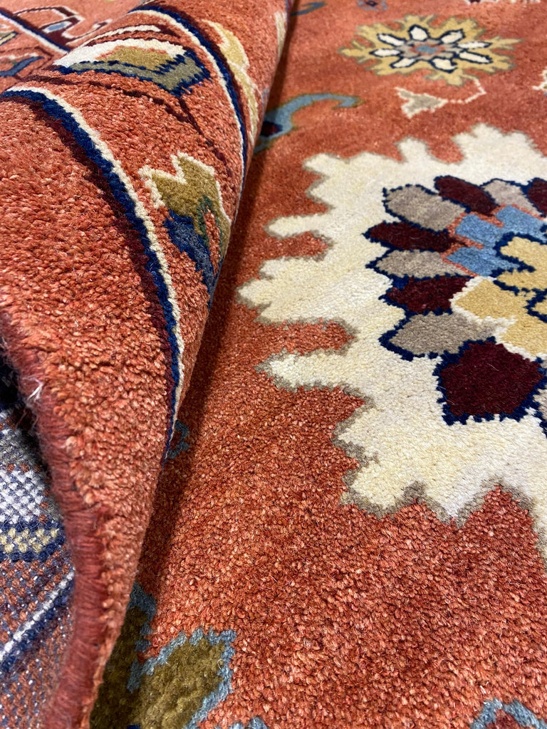 11.8 x 14.10 NEW Handmade Wool Ziglar Mahal Rug #F-6854