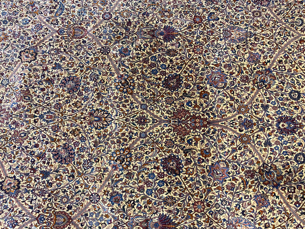 10 x 14.8 Super Fine Weave Quality Wool  Lavar Rug #F-6855