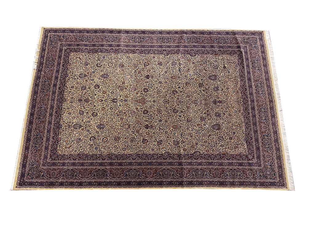 10 x 14.8 Super Fine Weave Quality Wool  Lavar Rug #F-6855