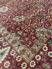 Load image into Gallery viewer, 9 x 12 Quality Wool Handmade Rug  RUST #F-6858