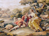 Load image into Gallery viewer, 4.3 x 6.2 Authentic Antique Fine Hand 17th Century Stitched Tapestry Scenery Rug #F-6863