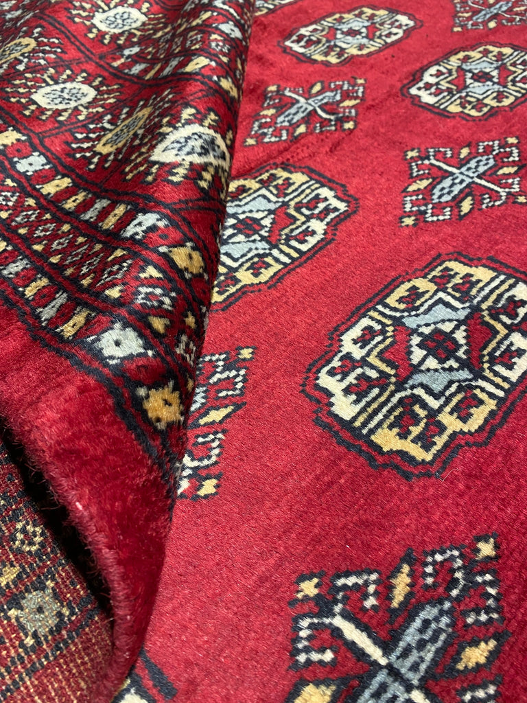 6 x 8.10 Handmade Bokhara Rug Fine Wool Many Sizes #F-6864