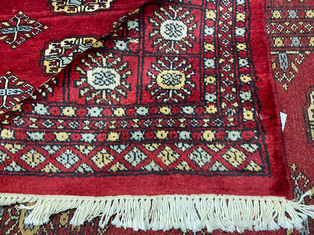 6 x 8.10 Handmade Bokhara Rug Fine Wool Many Sizes #F-6864