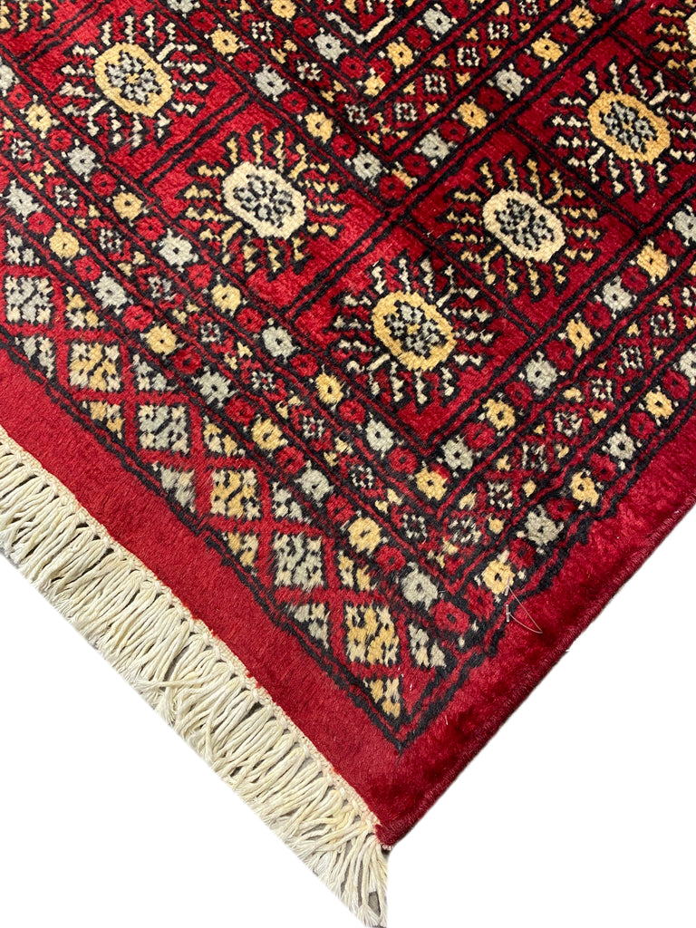 6 x 8.10 Handmade Bokhara Rug Fine Wool Many Sizes #F-6864