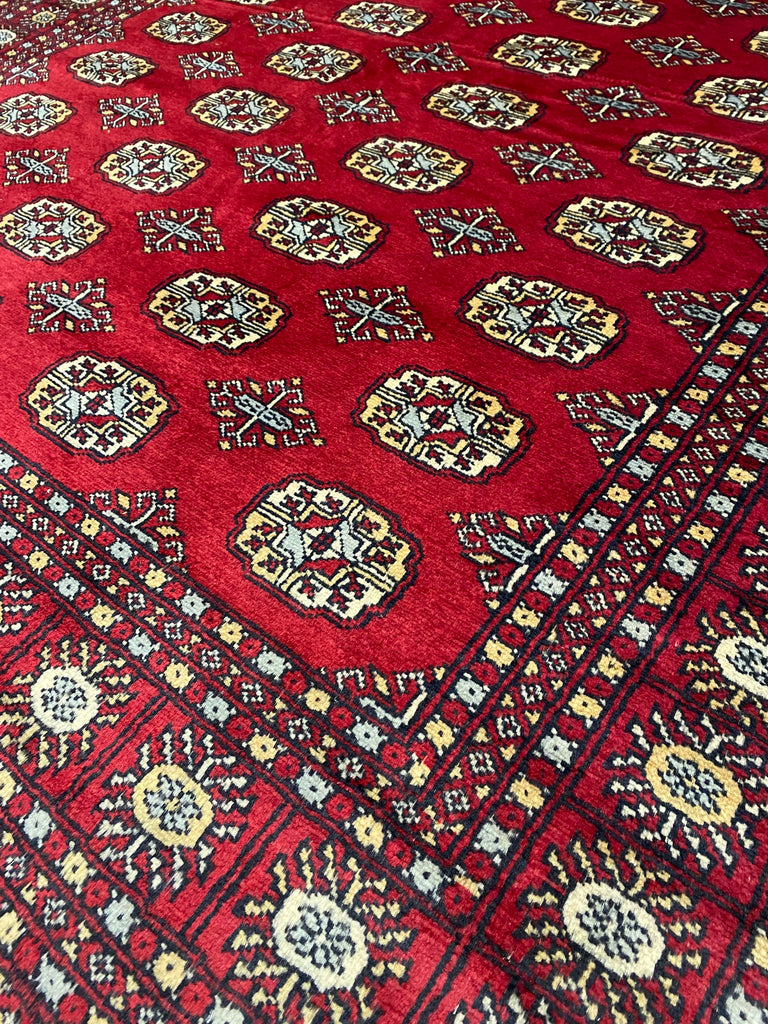 6 x 8.10 Handmade Bokhara Rug Fine Wool Many Sizes #F-6864