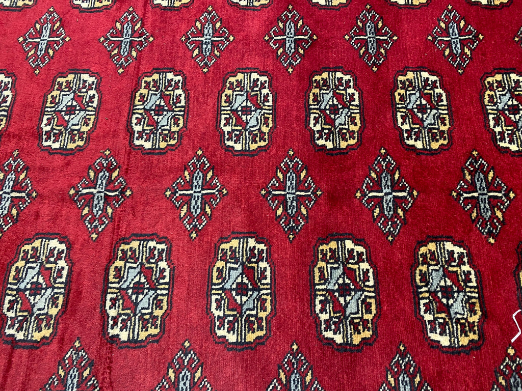 6 x 8.10 Handmade Bokhara Rug Fine Wool Many Sizes #F-6864