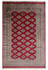 Load image into Gallery viewer, 6 x 9.4 Handmade Pakistan Jaldar Bokara Wool Rug  #F-6865