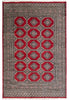 Load image into Gallery viewer, 6.7 x 9 Quality Wool Handmade Jaldar Bokara Rug  #F-6866
