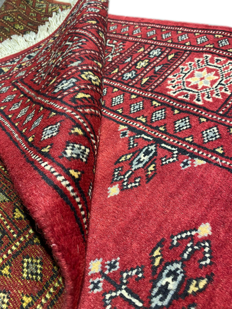 8' Short Handamade Bokara Runner #F-6867