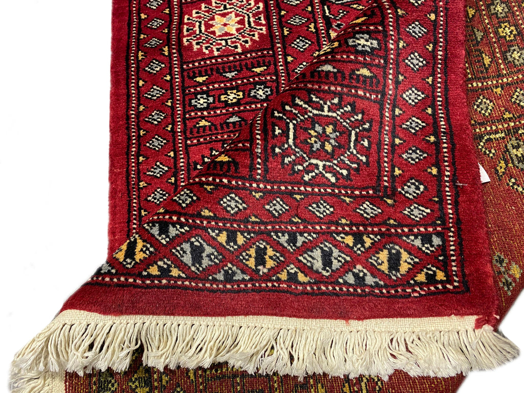 8' Short Handamade Bokara Runner #F-6867