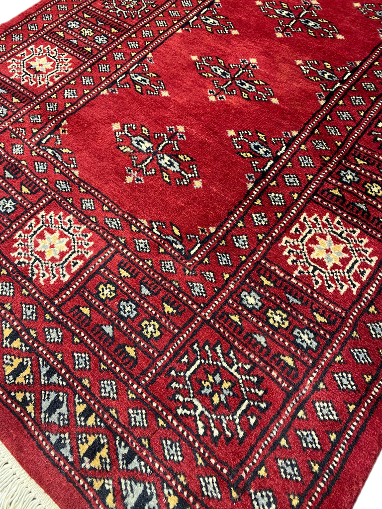 8' Short Handamade Bokara Runner #F-6867