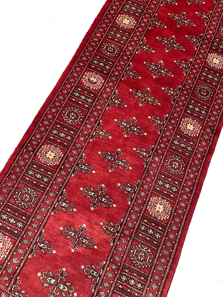 8' Short Handamade Bokara Runner #F-6867