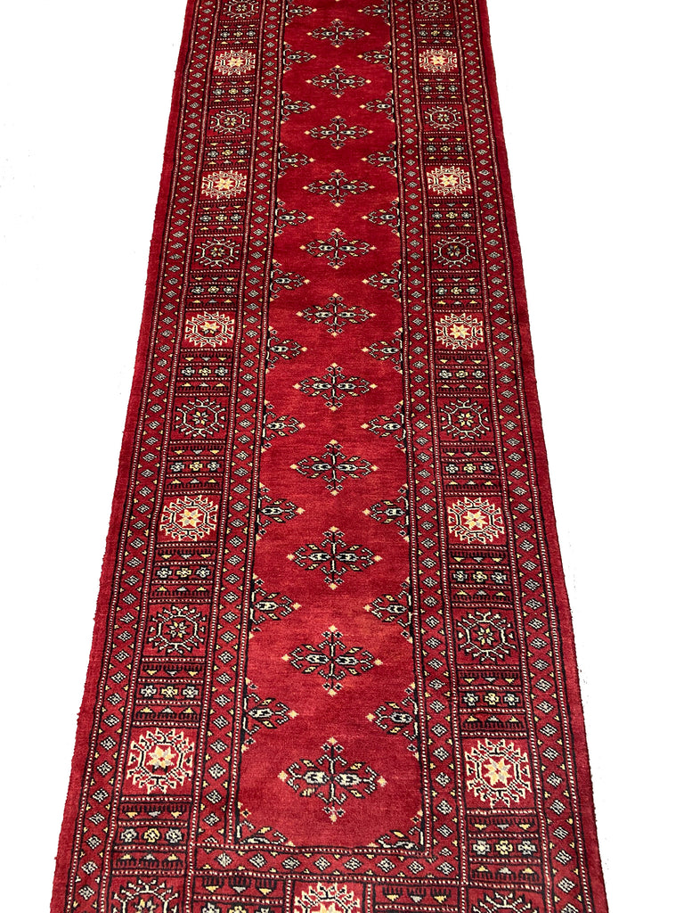 8' Short Handamade Bokara Runner #F-6867