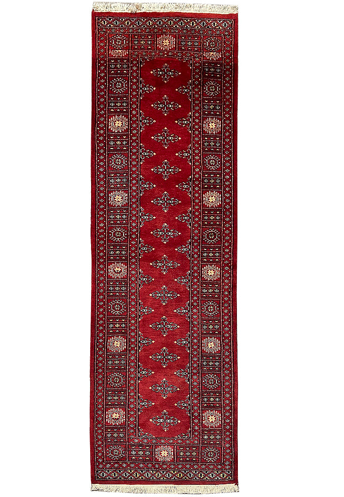 8' Short Handamade Bokara Runner #F-6867