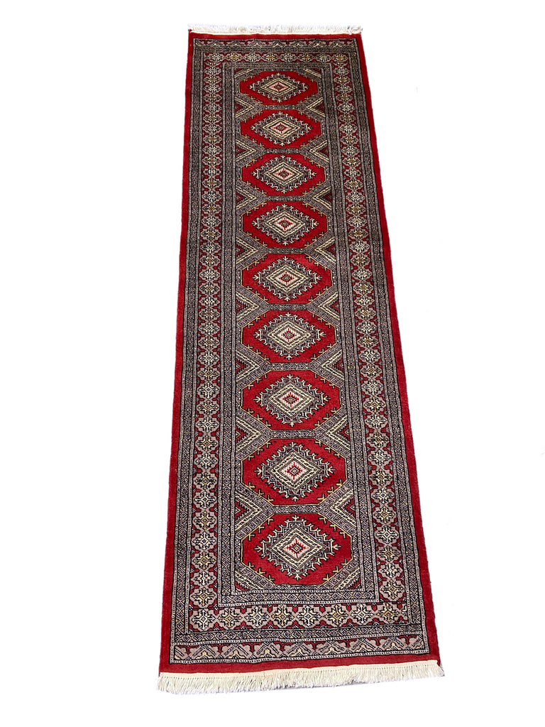 2.6 x 8.3 Jaldar Bokara Handmade Runner #F-6868