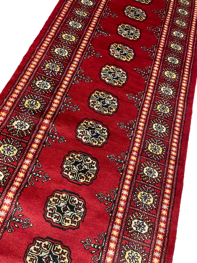 8' Feet Runner Handmade Pakistan Fine Wool  #F-6869