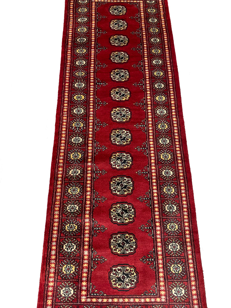 8' Feet Runner Handmade Pakistan Fine Wool  #F-6869