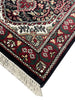 Load image into Gallery viewer, 1.11 x 3  New Handmade Rug Black Bamboo Silk  #F-6870