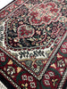 Load image into Gallery viewer, 1.11 x 3  New Handmade Rug Black Bamboo Silk  #F-6870